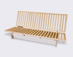 Futon sofa "EINS" - beech wood
(Illustration: Limewood, no longer available)
