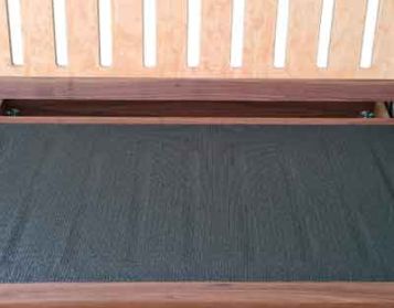Anti-slip protection for futon sofa in standard size 60x120cm - suitable for all sizes of futon sofas.