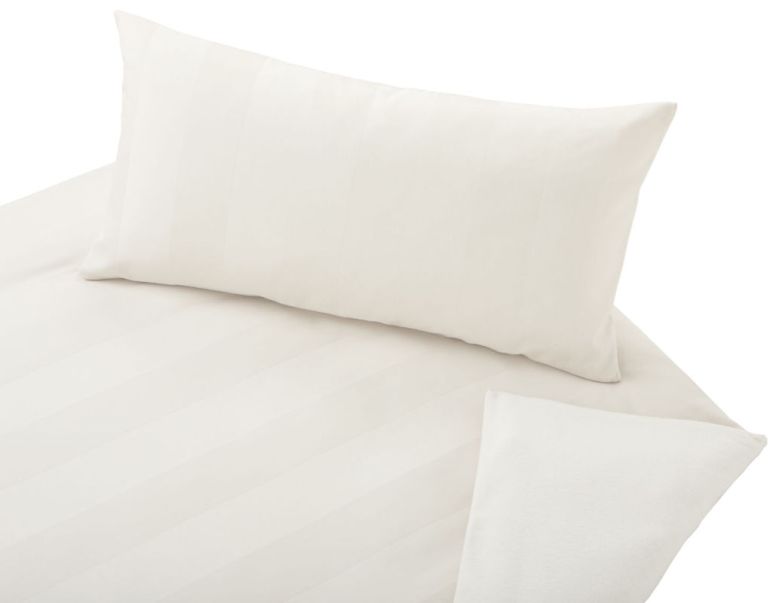 Reversible Bed Linen Beaver/Satin, natural
