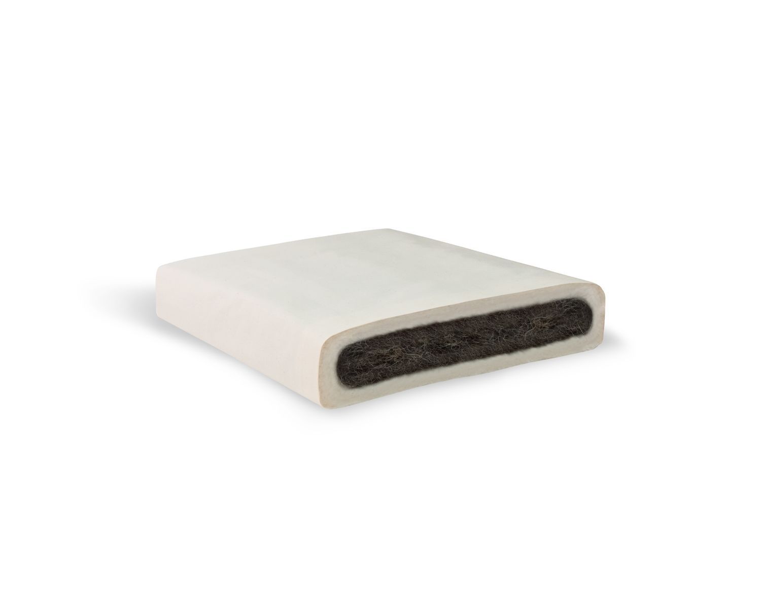 (N670) Topper horsehair, 90x200cm