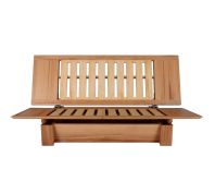(R575) Sofabed b2 in walnut, 120x200cm
