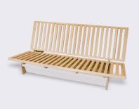 Futon sofa "EINS" - beech wood
(Illustration: Limewood, no longer available)